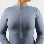 اورال زنانه دم پا جلو زیپ آستین بلند کد M212 - Image 3