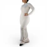 اورال زنانه دم پا جلو زیپ آستین بلند کد M212 - Image 4