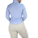 سویشرت زنانه نیم زیپ اندامی 05115 - Image 3