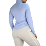 سویشرت زنانه نیم زیپ اندامی 05115