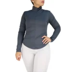 سویشرت زنانه نیم زیپ اندامی 05115