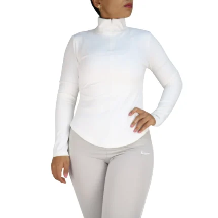 سویشرت زنانه نیم زیپ اندامی 05115