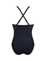 مایو (اسلیپ) زنانه تک رنگ مشکی کد 253