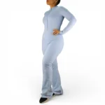 اورال زنانه دم پا جلو زیپ آستین بلند کد M212