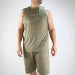 ست رکابی و شلوارک مردانه نایک 5040 - Image 2