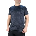 تیشرت مردانه طرحدار نانو تنفسی آدیداس 607 - Image 2