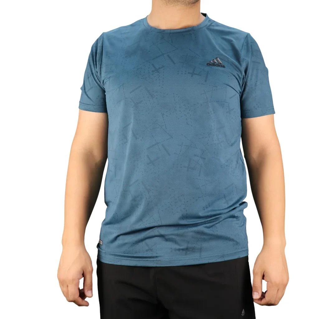 تیشرت مردانه طرحدار نانو تنفسی آدیداس 607 تیشرت مردانه طرحدار نانو تنفسی آدیداس 607 - Image 1