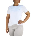 تیشرت زنانه جلوضربدری سوزنی جیمشارک کد 23203 - Image 11