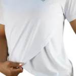 تیشرت زنانه جلوضربدری سوزنی جیمشارک کد 23203 - Image 13