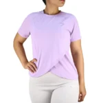 تیشرت زنانه جلوضربدری سوزنی جیمشارک کد 23203 - Image 8