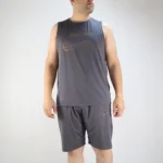 ست رکابی و شلوارک مردانه نایک 5040 - Image 3