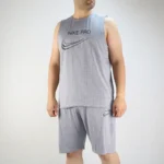 ست رکابی و شلوارک مردانه نایک 5040 - Image 14