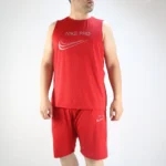 ست رکابی و شلوارک مردانه نایک 5040 - Image 6