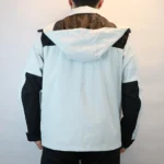 نمای پشت سویشرت مردانه NORTHFACE کد 2368 رنگ طوسی روشن