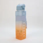 قمقمه مات 1لیتری طرح مربعی 730 - Image 3