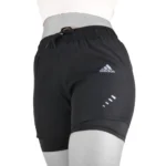 شلوارک زنانه کشاله دار آدیداس D22057 - Image 2