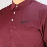 تیشرت ورزشی سه دکمه نایک تنفسی t2112 - Image 18