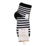 جوراب زنانه نیم ساق راه راه ESPANO 8026 - Image 8