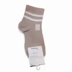 جوراب زنانه نیم ساق دو خطی ESPANO 52001 - Image 7