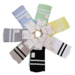 جوراب زنانه ساق بلند دو خطی ESPANO 53001