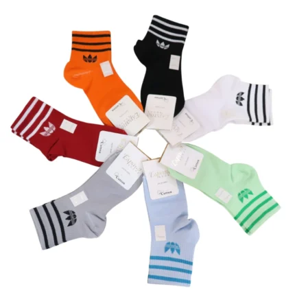 جوراب زنانه نیم ساق ADIDAS 82001