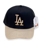 کلاه کپ کتان پشت تور LA - Image 2