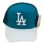 کلاه کپ کتان پشت تور LA - Image 10