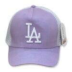 کلاه کپ کتان پشت تور LA - Image 15