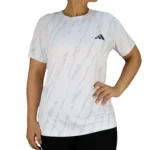 تیشرت زنانه ورزشی طرح دار آدیداس T6608