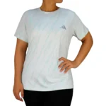 تیشرت زنانه ورزشی طرح دار آدیداس T6608 - Image 9