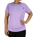 تیشرت زنانه طرحدار آدیداس نانو تنفسی S7902 - Image 3