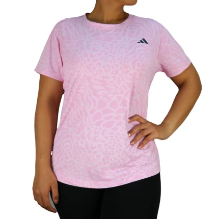 تیشرت زنانه طرحدار آدیداس نانو تنفسی S7902