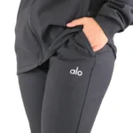 ست سویشرت و شلوار زنانه آیس کتان alo 17005 - Image 7