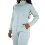 ست سویشرت و شلوار زیپ دار 2502 - Image 12