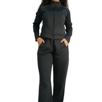 ست سویشرت و شلوار زیپ دار 2502