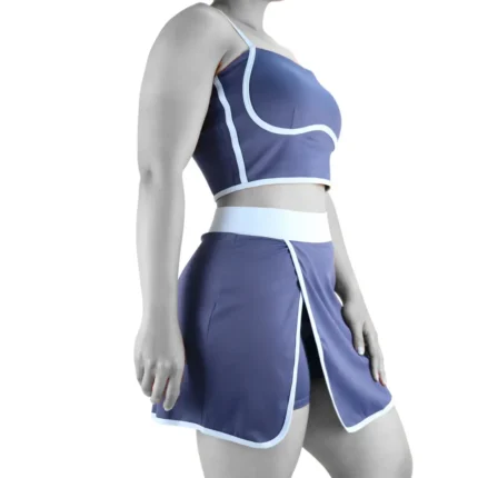 ست نیم تنه و دامن زنانه کد 3102