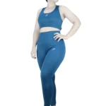 ست نیم تنه و لگ زنانه سیملس jymshark - Image 6