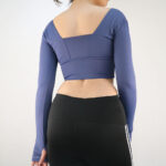 کراپ زنانه آستین بلند 024 - Image 6