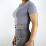 کراپ زنانه جلو بندی نایک A3305