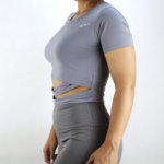 کراپ زنانه جلو بندی نایک A3305