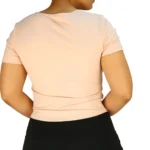 تیشرت زنانه کاپدار اسلیم فیت نانو JYT084