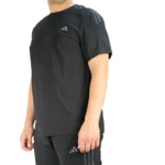 ست تیشرت و شلوار اسلش مردانه تنفسی آدیداس 806 - تصویر 9
