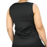نمای پشت تاپ ورزشی زنانه نایکی کد 1332 مشکی