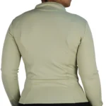 ساختار خطوط دوخت پشت ژاکت ورزشی زنانه