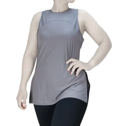 تاپ زنانه تنفسی بغل چاکدار لولولمون 5716 با پارچه سبک و تنفس‌پذیر، مناسب باشگاه، بدنسازی، یوگا، پیلاتس و استفاده روزمره، موجود در رنگ‌بندی متنوع