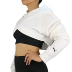 نمای جانبی کراپ زنانه سفید پوما کد 5764