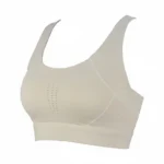 نیم تنه ورزشی زنانه کرم کد 882 نمای سه رخ